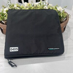 Case Logic Black Zippered Tech Organizer